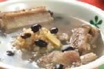 小吃 糙米黑豆排骨汤