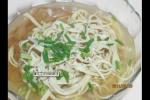 小吃 黄花菜豆皮汤-清淡有营养