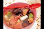 小吃 豆腐火腿菇笋汤