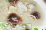 小吃 蛤蜊双菇汤