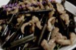 小吃 鲜蕨菜炒肉丝