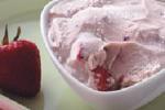 小吃 草莓冰淇淋