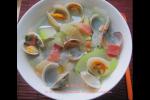 小吃 冬瓜火腿蛤蜊汤