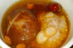 小吃 蒸泡参香菇肉团汤