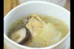 小吃 微波香菇冬瓜汤