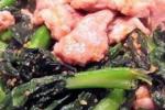 小吃 沙嗲猪肉炒芥兰