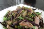 小吃 蕨菜炒腊肉