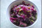 小吃 腌紫椰菜