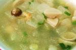 小吃 虾米瑶柱草菇汤
