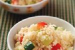 小吃 北非小米炖蔬菜