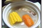 小吃 甜玉米老母鸡汤
