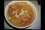 小吃 薏米排骨冬瓜汤