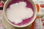 小吃 紫薯酸奶杯