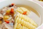 小吃 玉米板栗排骨汤