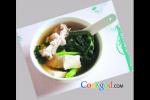 小吃 筒蒿鱼腩豆腐汤