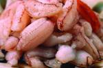 小吃 柚香炝蟹钳肉
