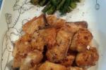 小吃 干煎三文鱼芦笋