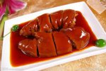 广东梅州小吃 红焖猪手