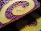 昆明嵩明小吃 三鲜紫米蛋糕