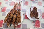 新疆巴音郭楞小吃 罗布淖尔红柳烤肉